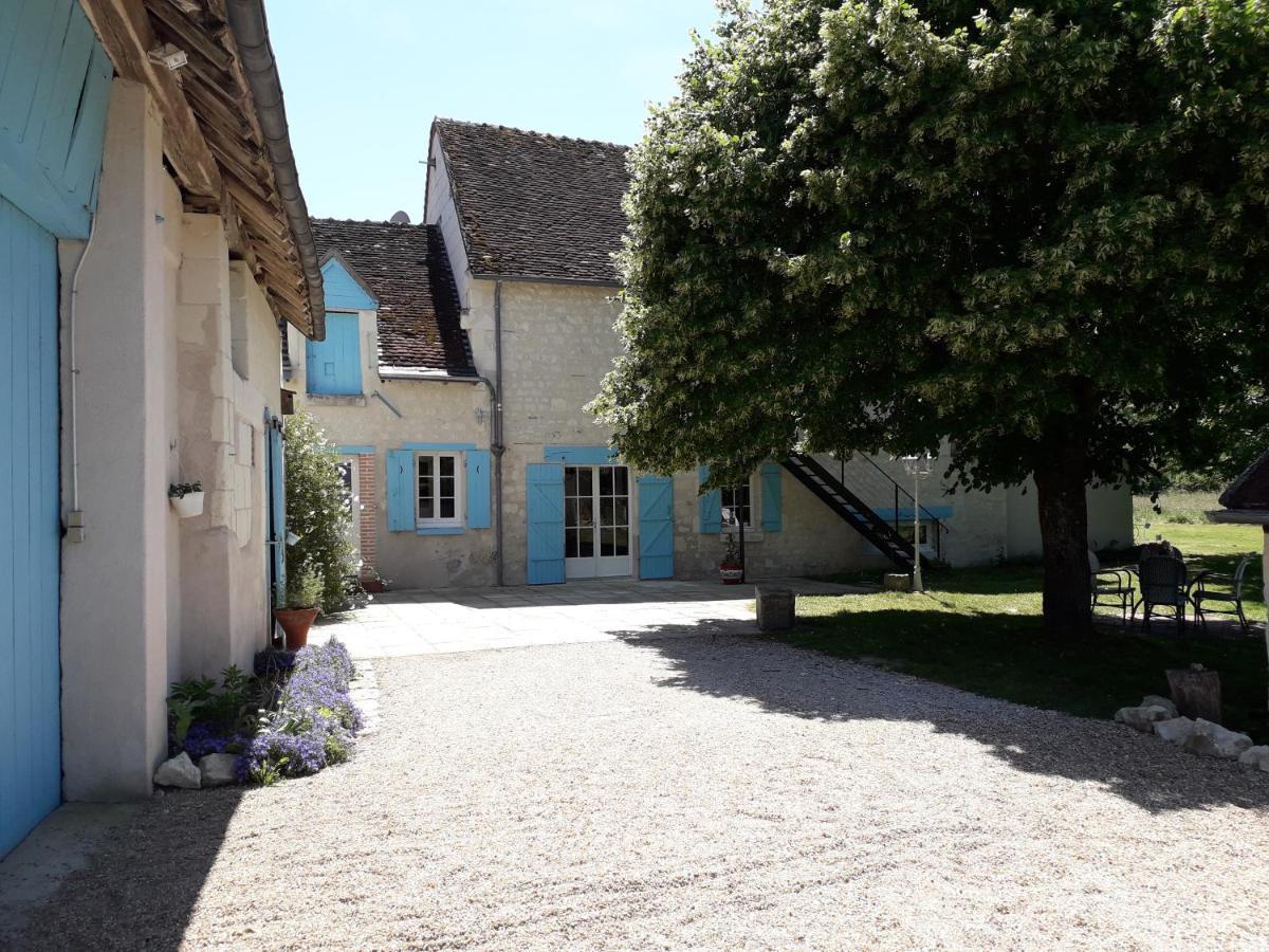 Bed and Breakfast Le Moulin Bleu Seigy Exterior foto