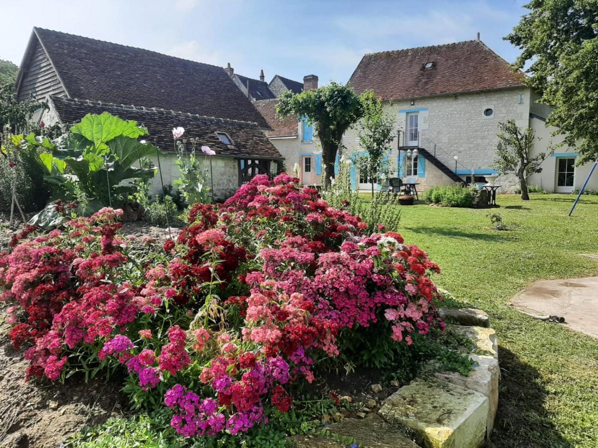 Bed and Breakfast Le Moulin Bleu Seigy Exterior foto
