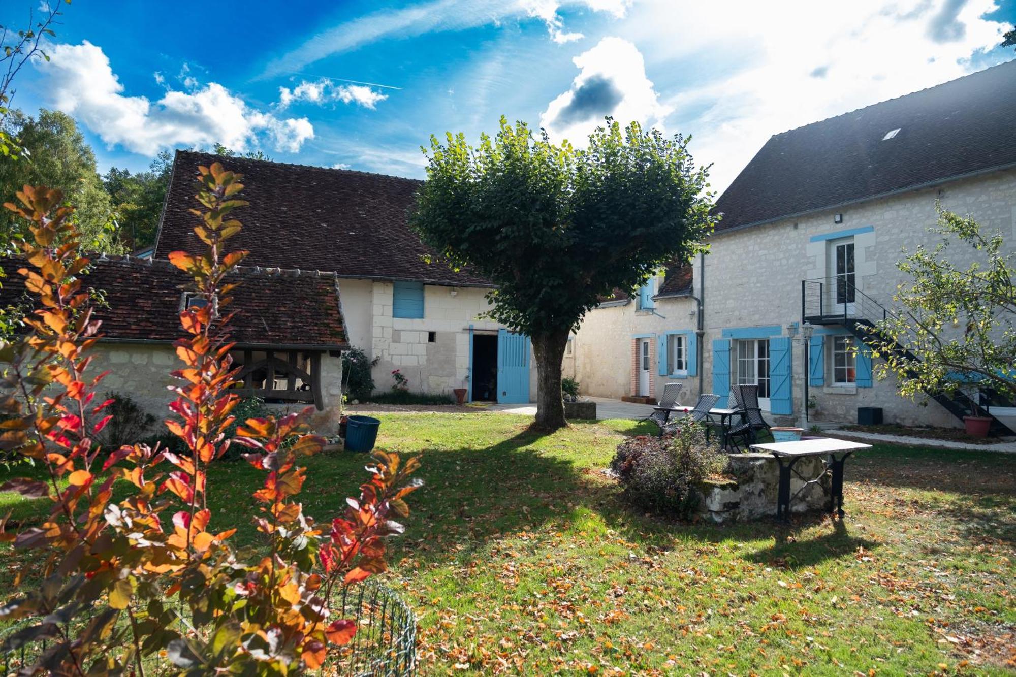Bed and Breakfast Le Moulin Bleu Seigy Exterior foto