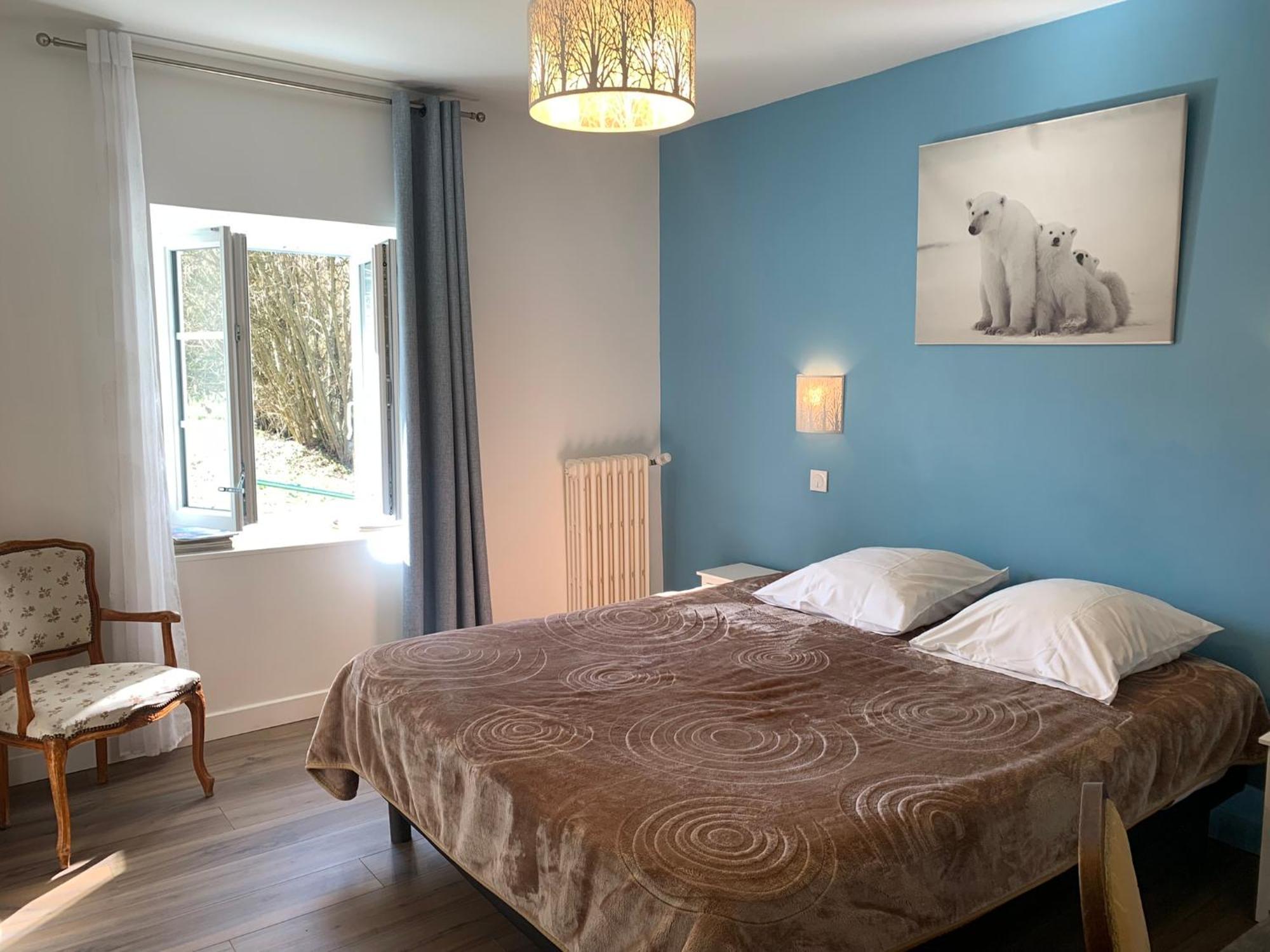 Bed and Breakfast Le Moulin Bleu Seigy Exterior foto